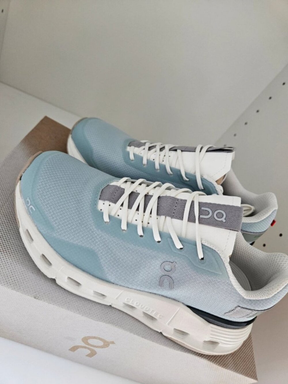 On Cloudnova Form Mineral Ivory Sneakers Women’s 5
